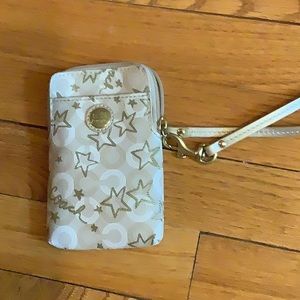 Coach Phone Wristlet